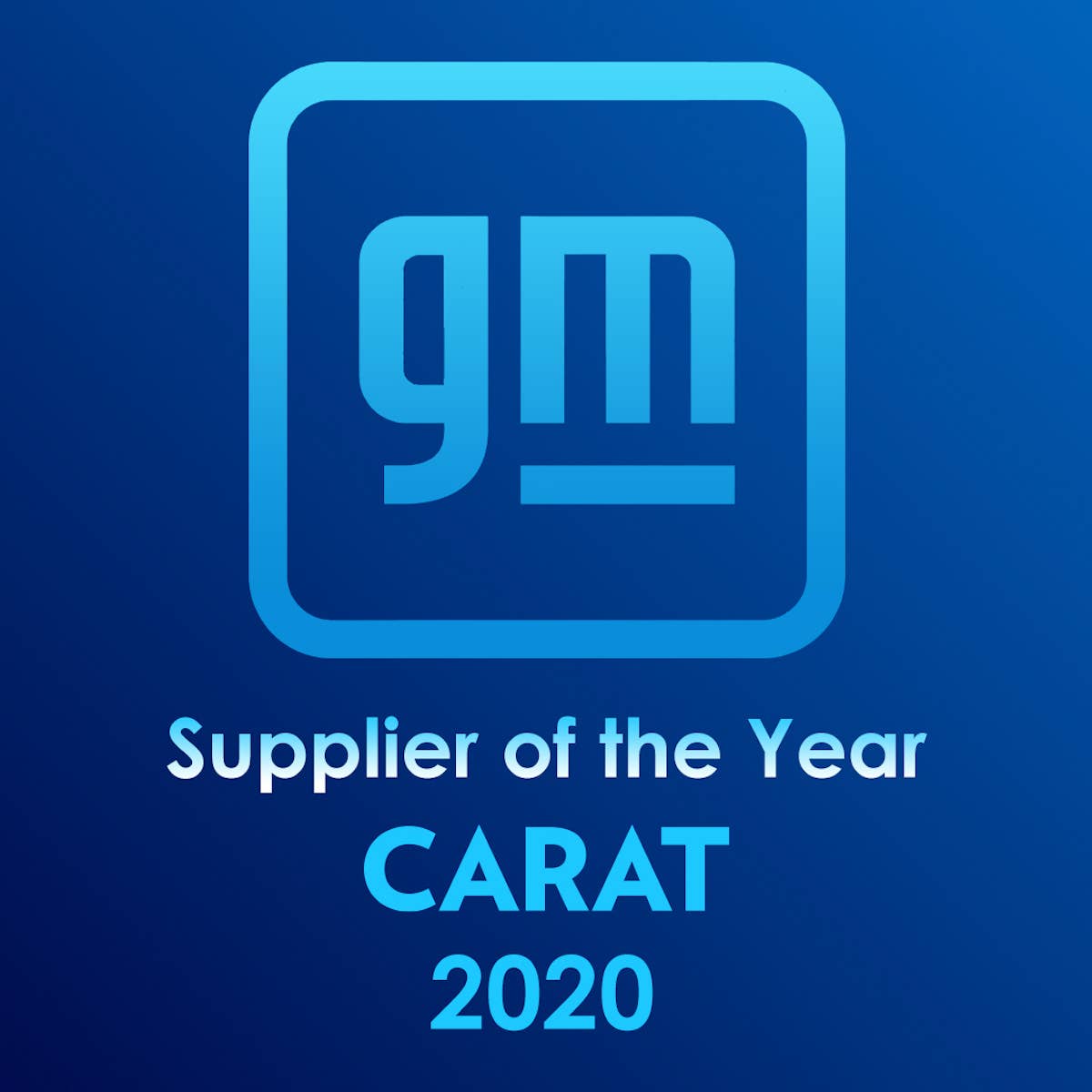 Carat Named a 2020 Supplier of the Year Winner by General Motors