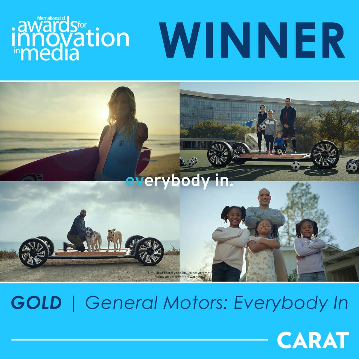 General Motors Everybody In Wins Gold at The Internationalist Awards