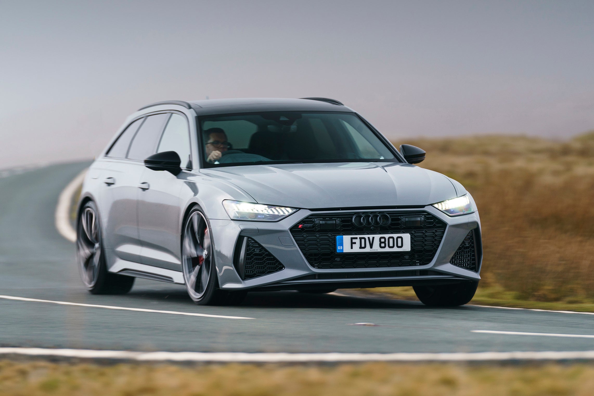 Audi RS6 Driving Front