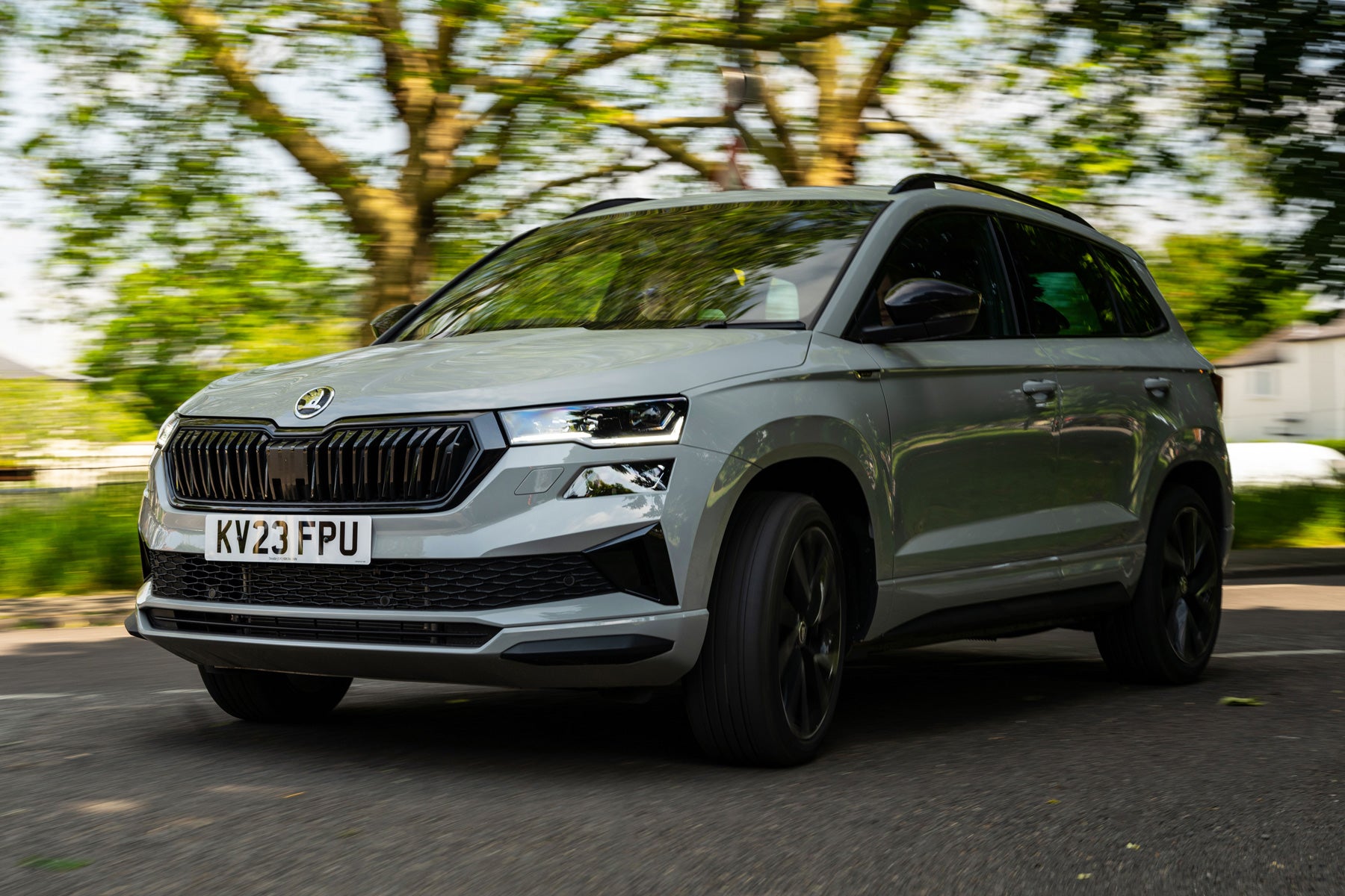 Skoda Karoq Review: front dynamic