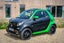 Smart EQ Fortwo Cabrio green and black