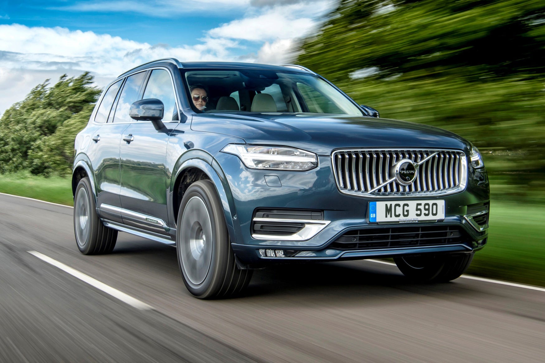 Volvo XC90 Review 2023: front dynamic