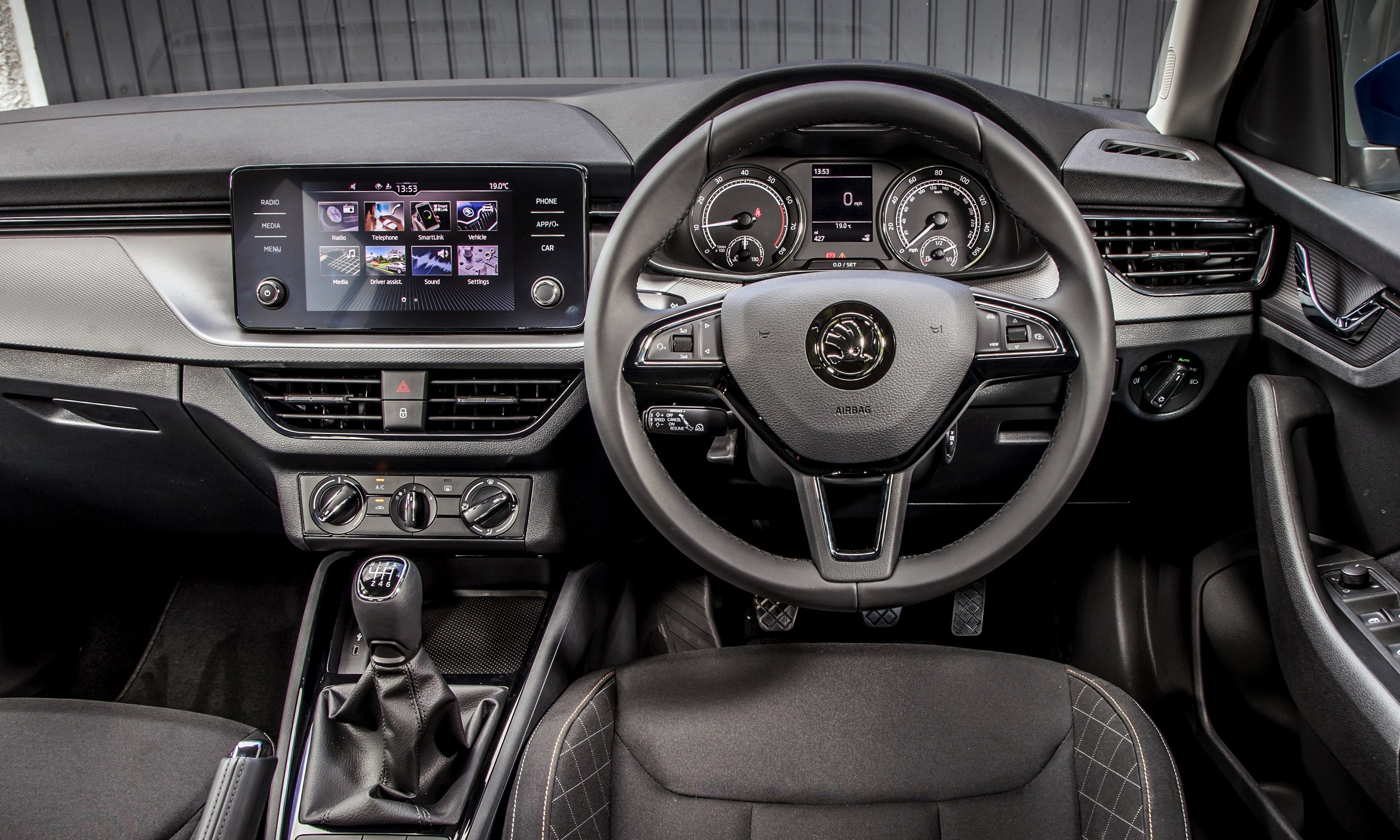 Skoda Scala Review 2023 interior and dashboard