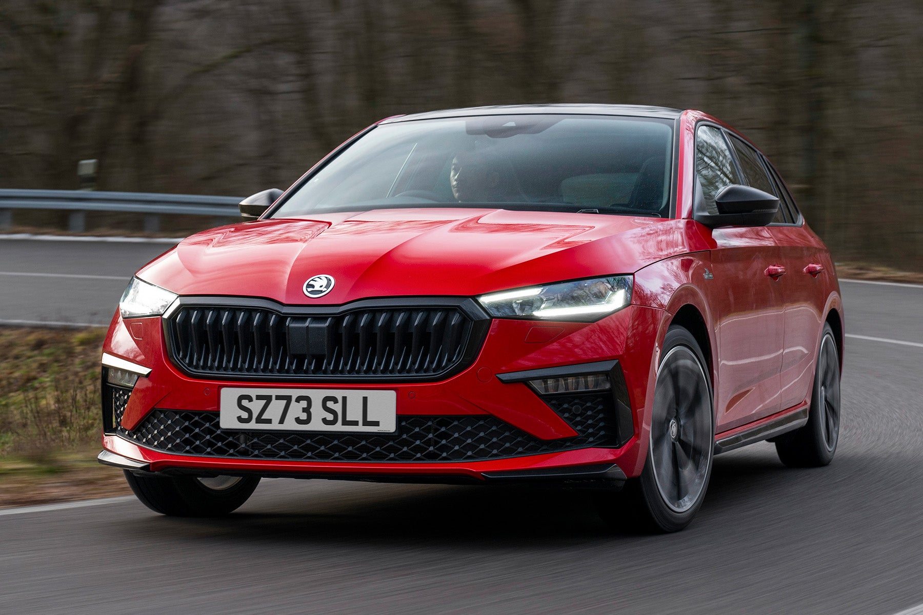 Skoda Scala Review: front dynamic