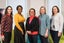 Maren Coleman, Moyosola Fujamade, Kirsten Stagg, Katie Black, Fiona Howarth