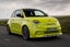 Abarth 500e Review 2023: front dynamic