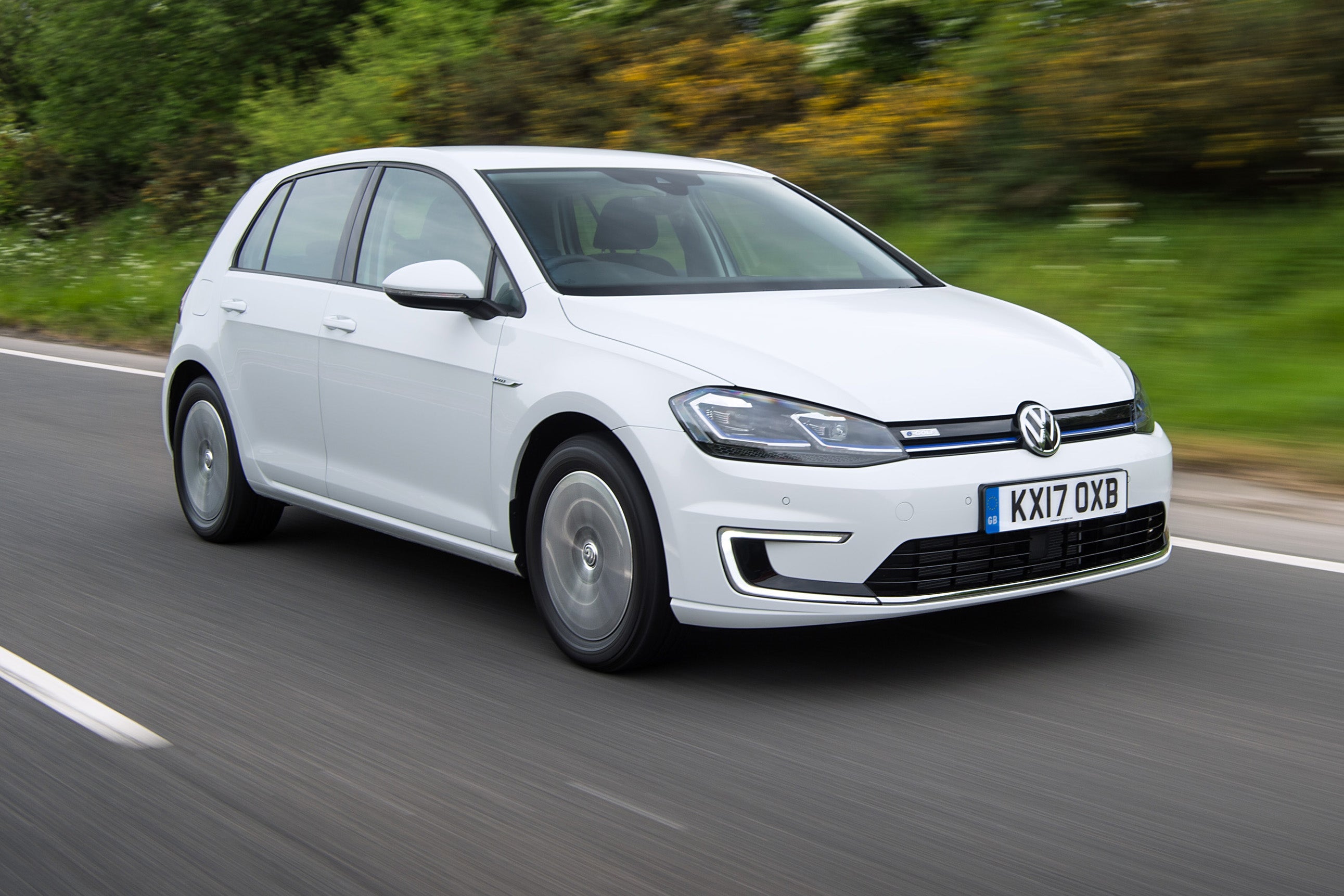 Volkswagen e-Golf review 2023: front dynamic