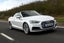 Audi A5 Cabriolet (2017-2022) Review: exterior front three quarter photo of the Audi A5 Cabriolet on the road 