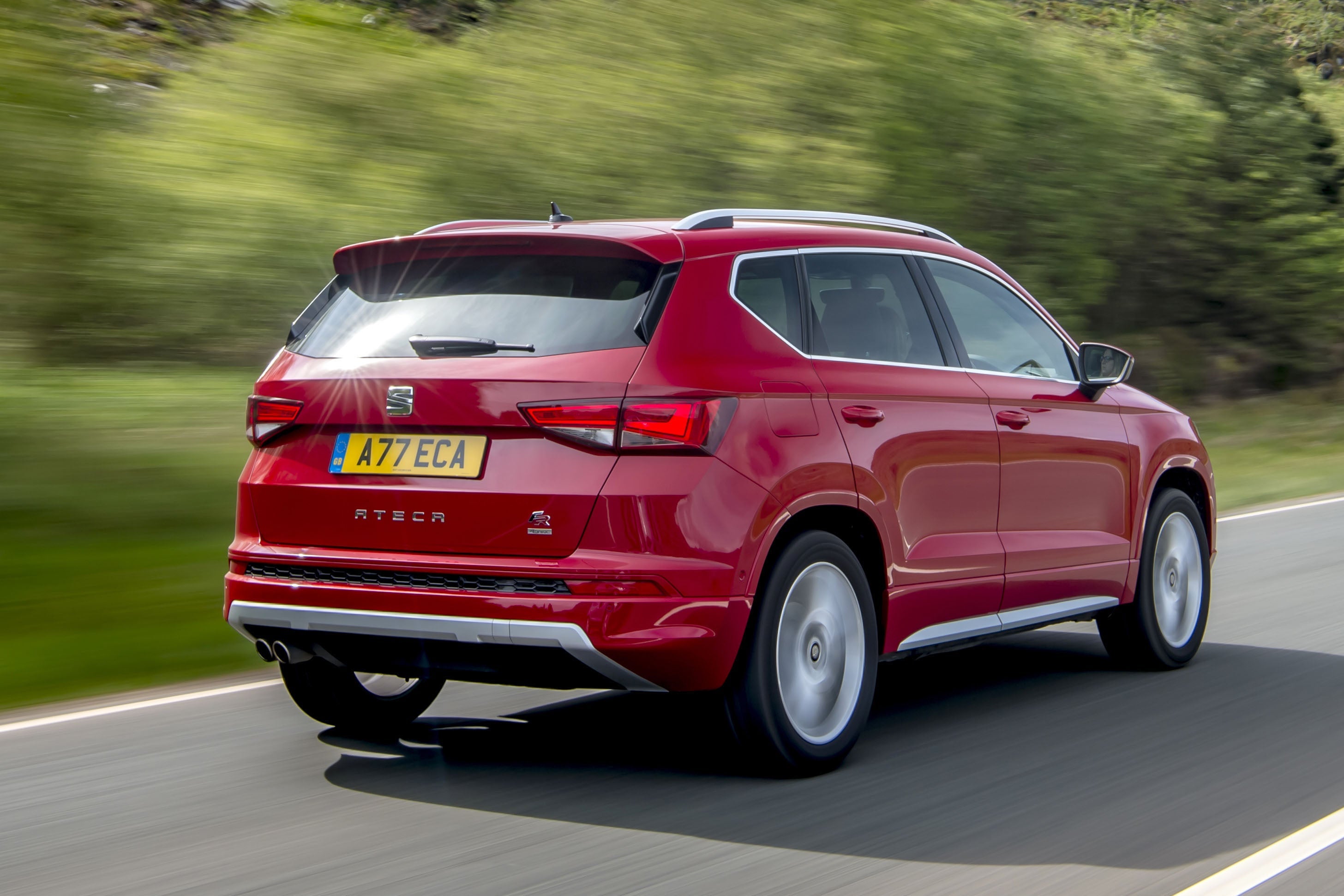 SEAT Ateca Review 2024: Rear Side View