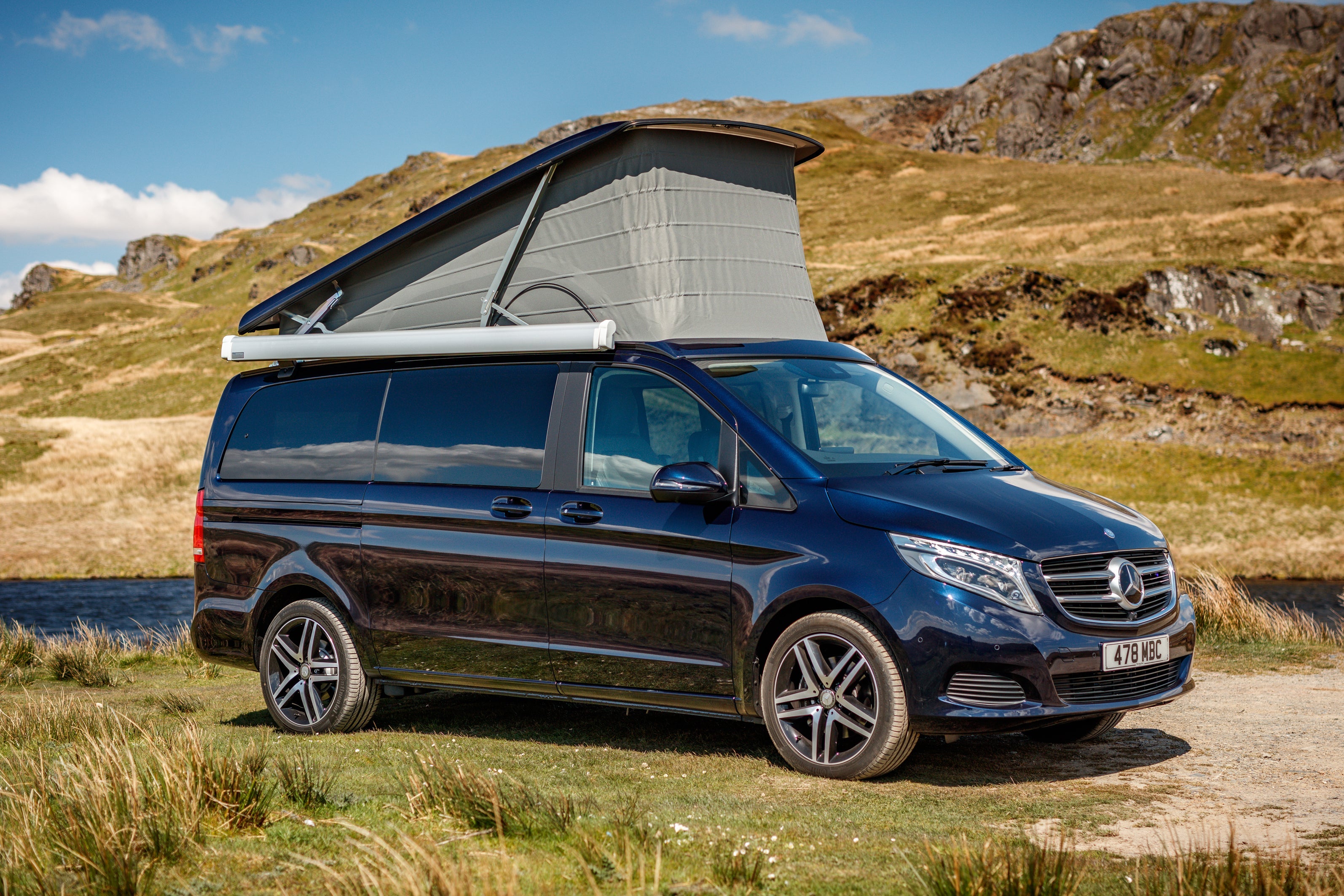 Mercedes-Benz V-Class Marco Polo Review 2023 roof extension