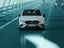 Mercedes-Benz EQE dynamic on a bridge