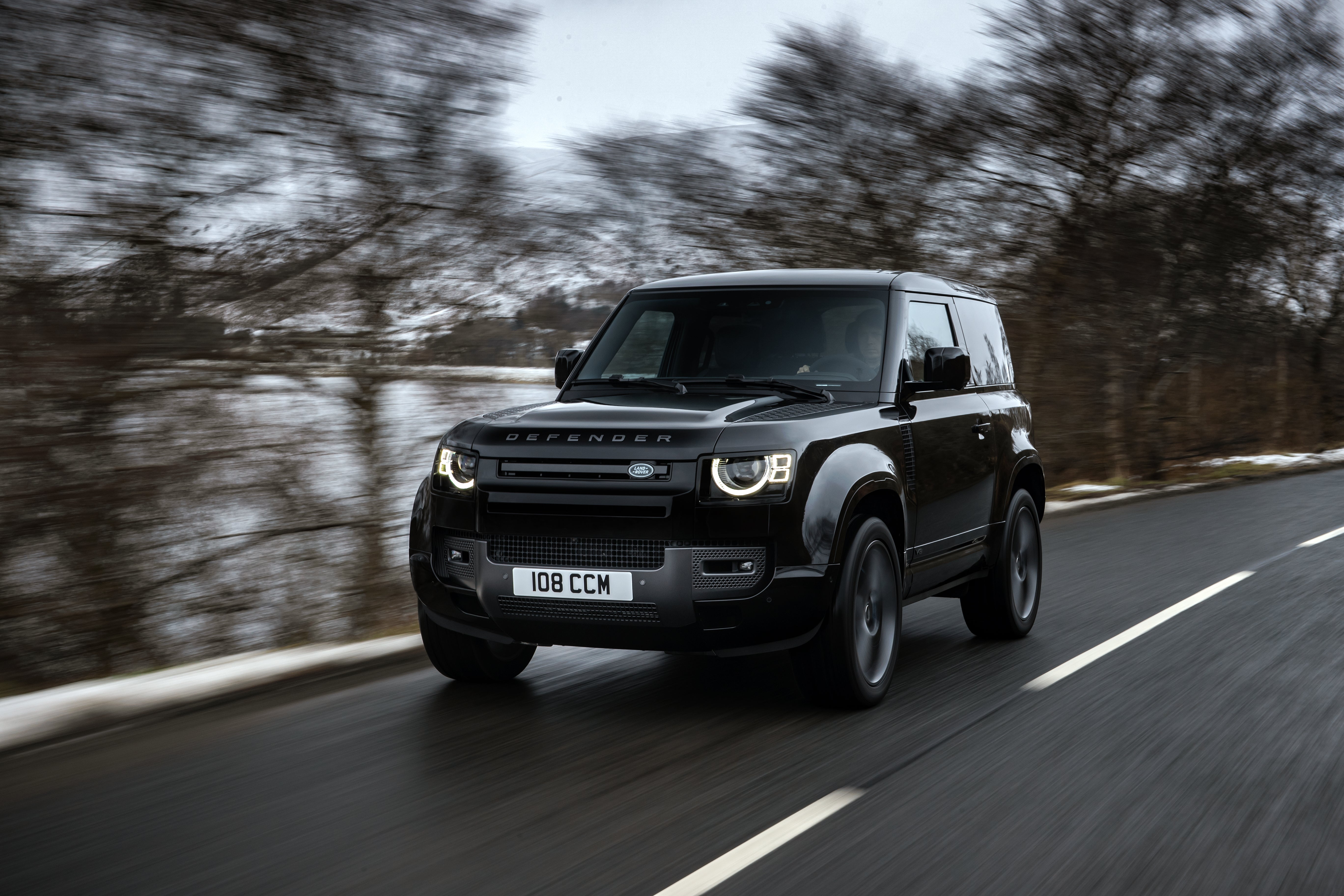 Land Rover Defender front three quarter