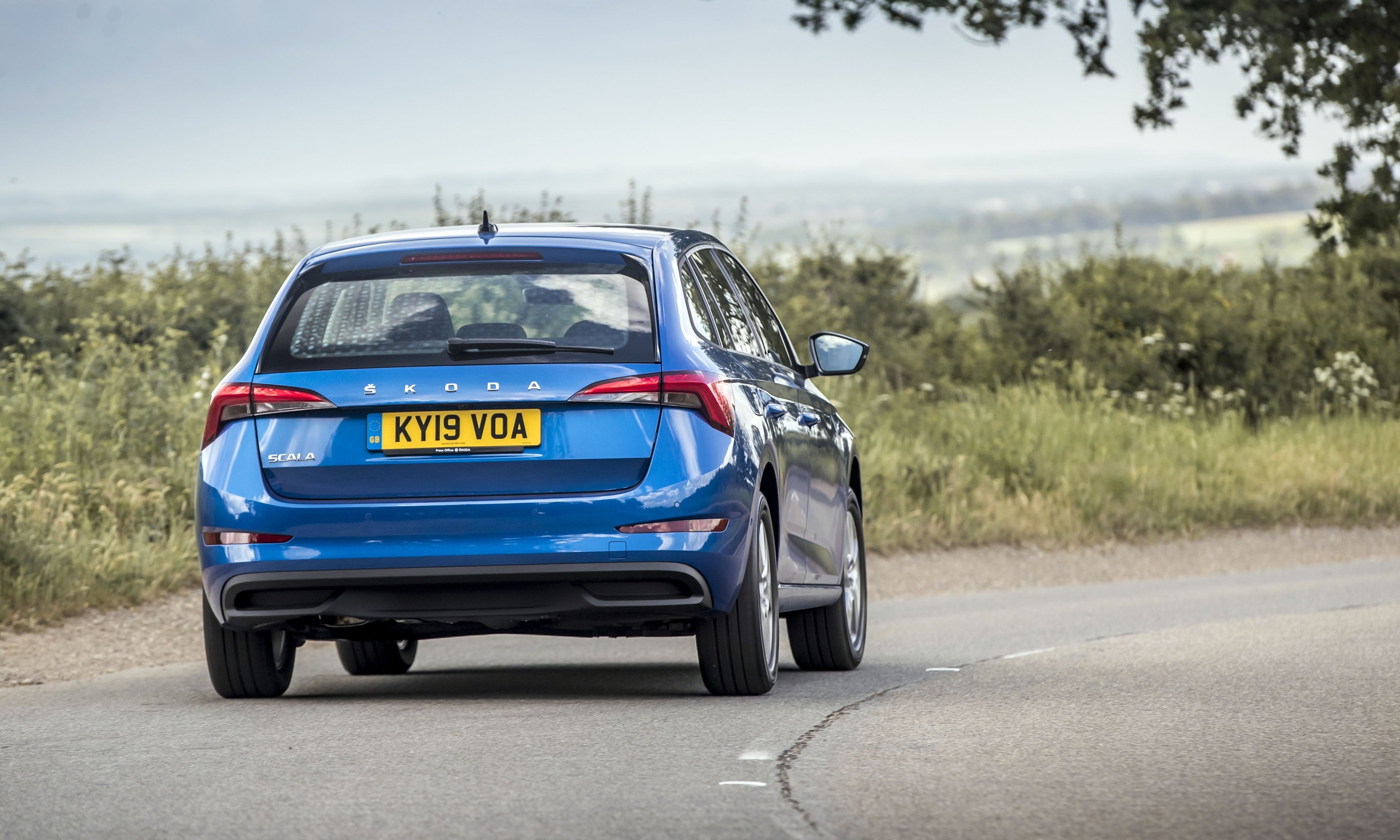 Skoda Scala Review 2023 cornering