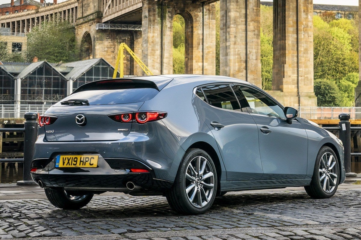 Mazda 3 Review 2023 back right exterior