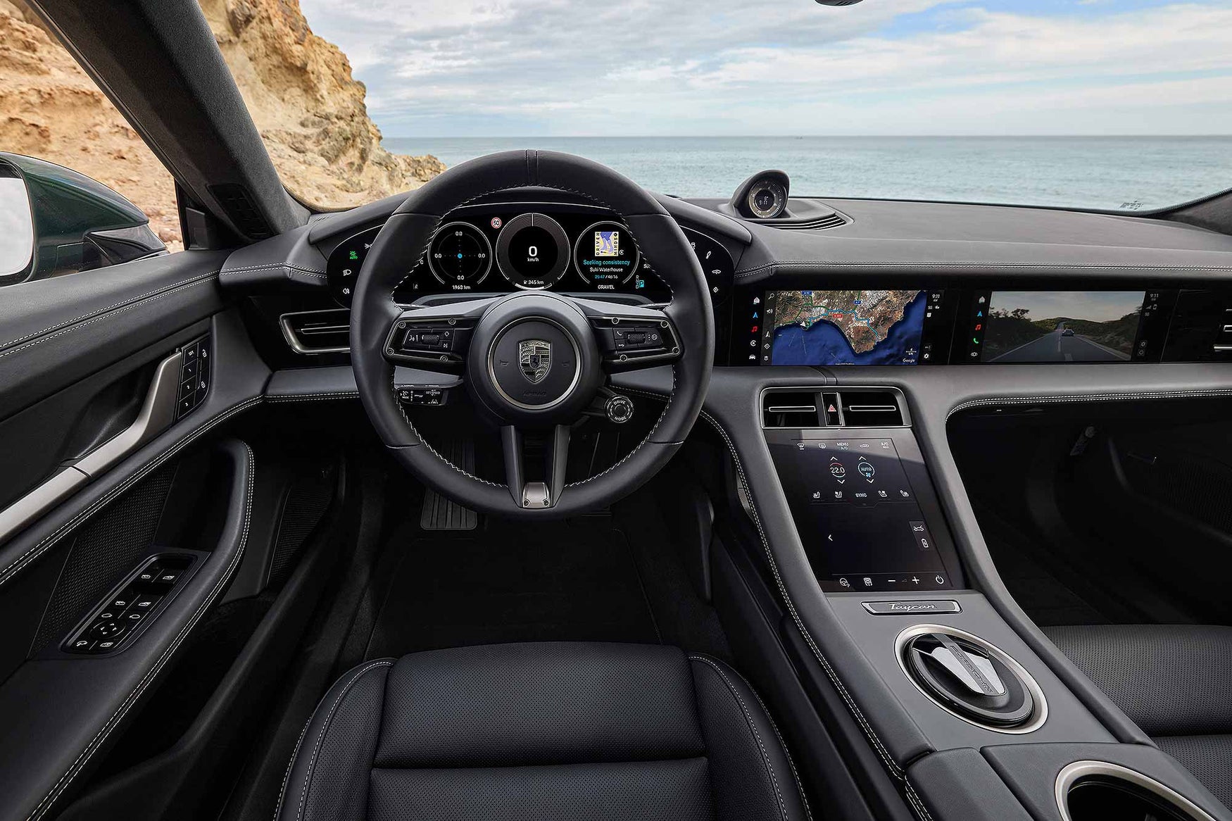 New 2024 Porsche Taycan interior