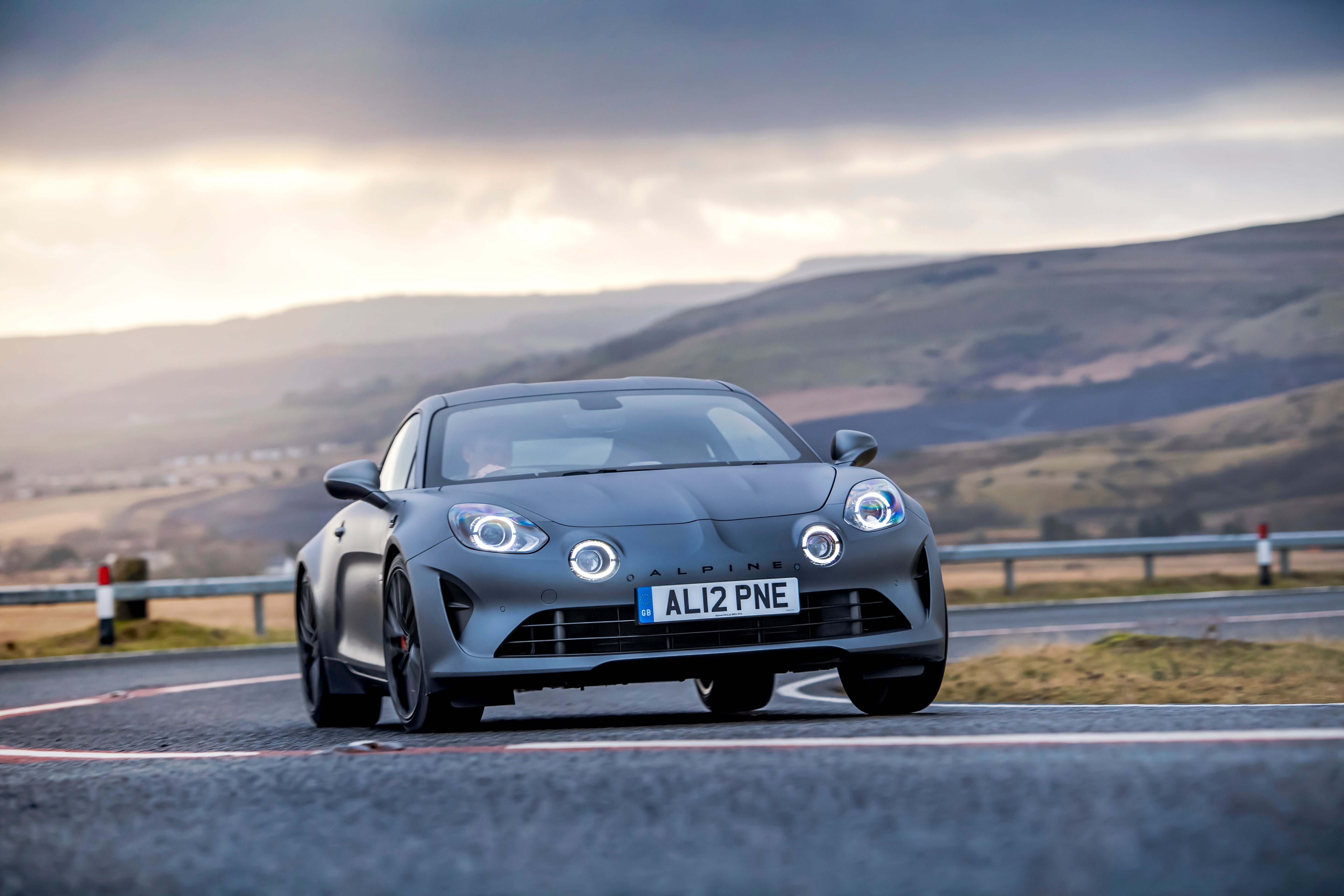 Alpine A110 Review 2023: Driving Front