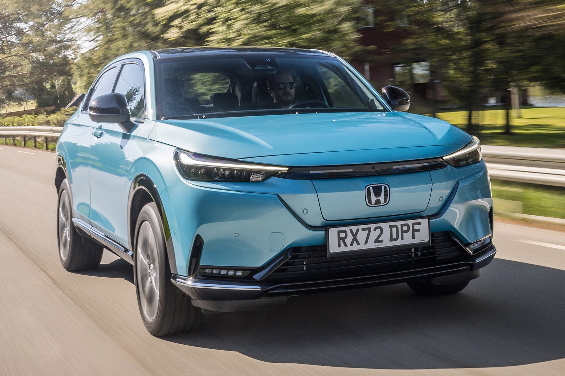 Honda e:Ny1 Review 2023: front dynamic