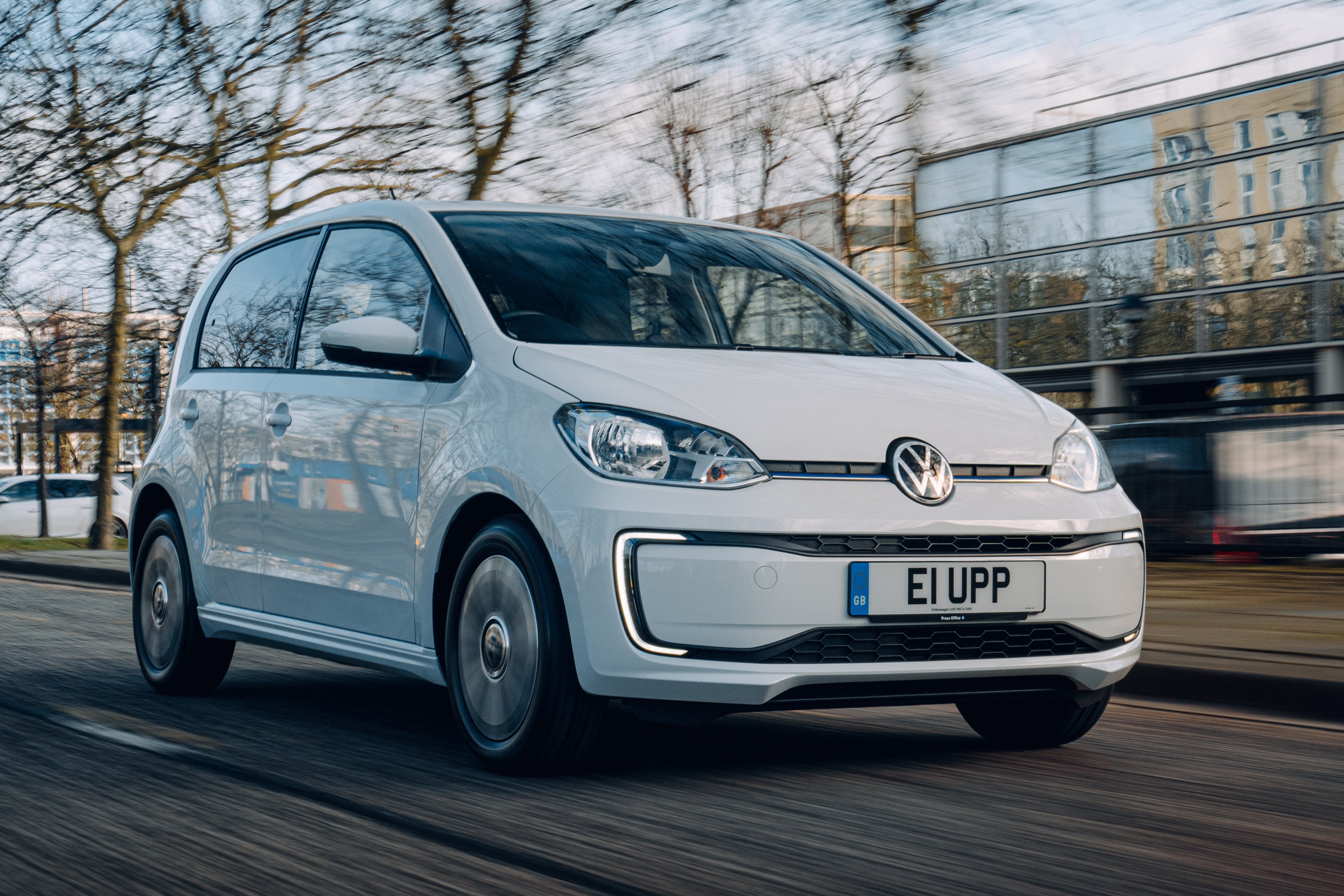 Volkswagen e-Up Review 2023 Front Side View