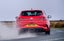 Renault Megane R.S. 300 EDC cornering in the wet