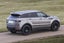 Range Rover Evoque (2011-2019) Review: exterior rear three quarter photo of the Range Rover Evoque on the road
