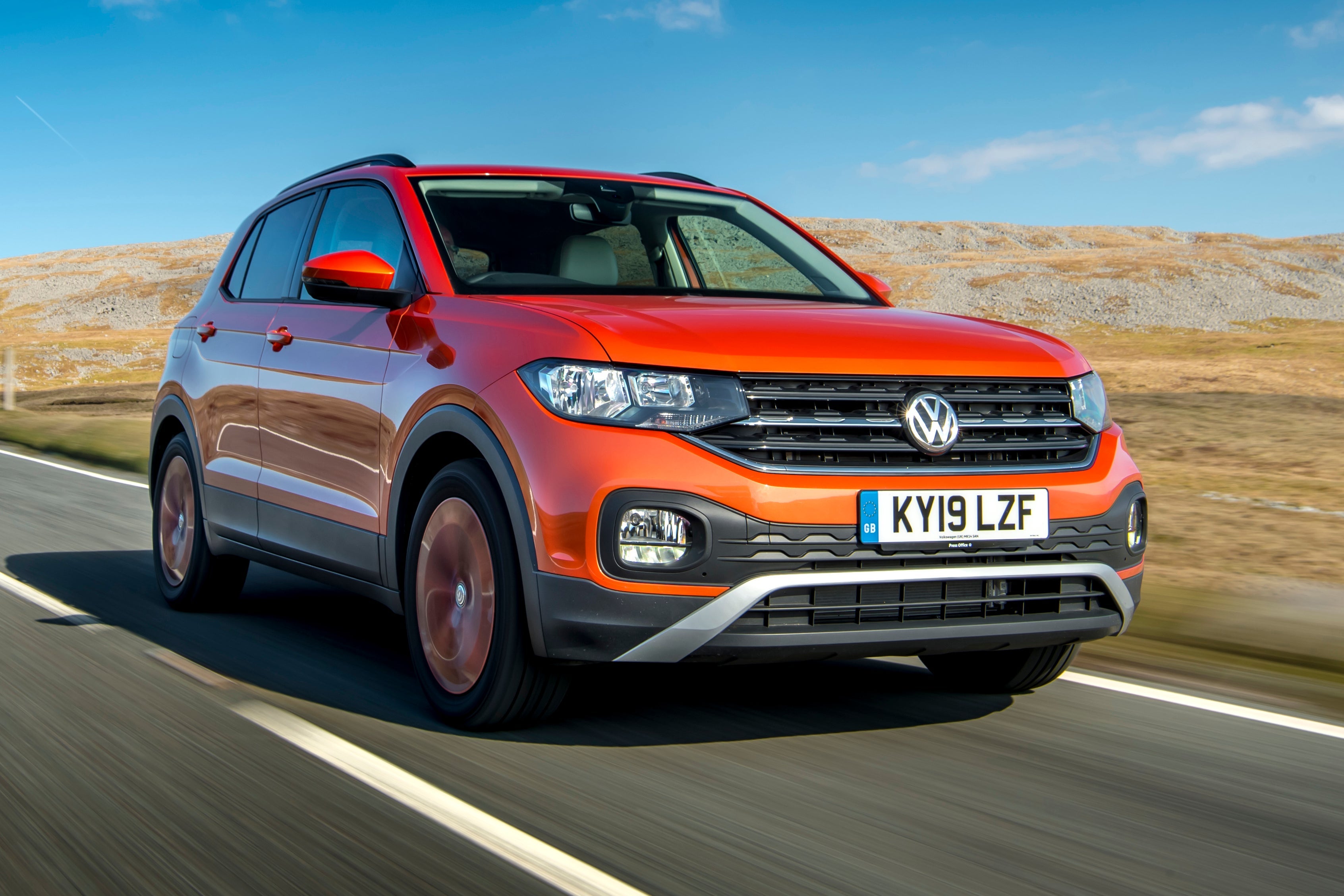 Volkswagen T-Cross Review 2023: front dynamic