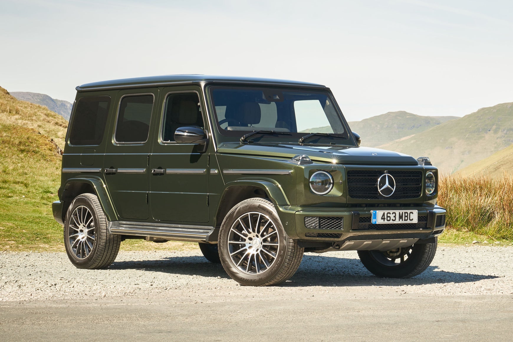 Mercedes-Benz G-Class Review 2023: frontright exterior static