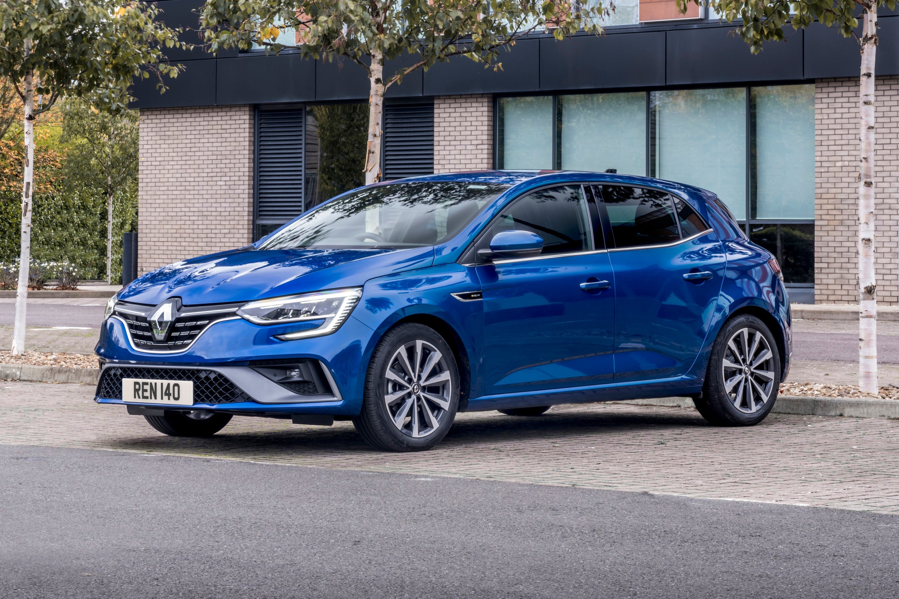 Renault Megane Review 2023: front in a car park