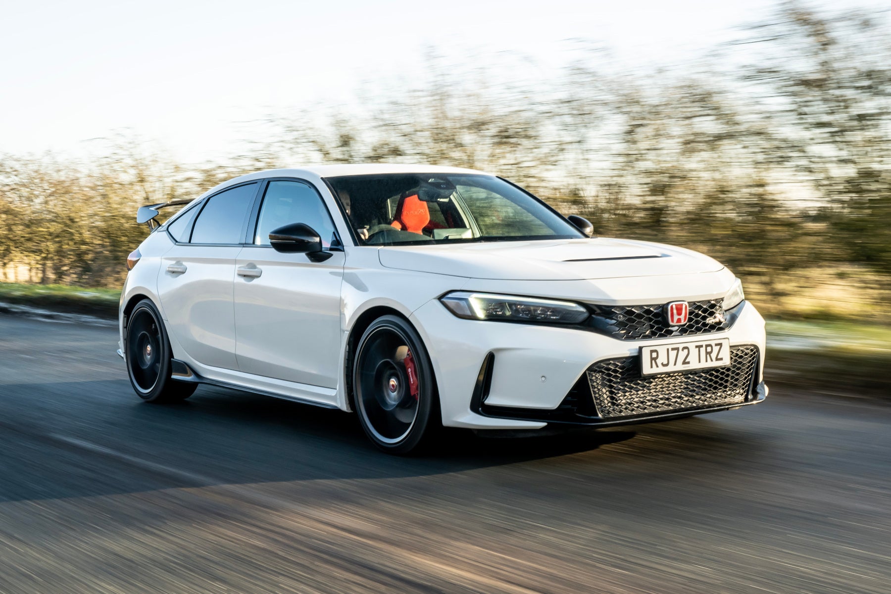 Honda Civic Type R Review 2023 front driving