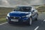 SEAT Leon Review 2023: exterior front three quarter photo of the SEAT Leon on the road