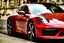 coche rojo
