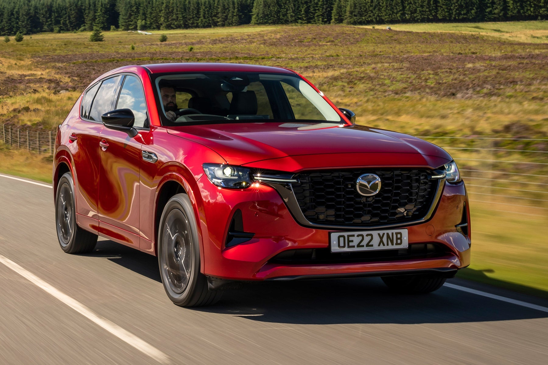 Mazda CX-60 Review 2023: front dynamic