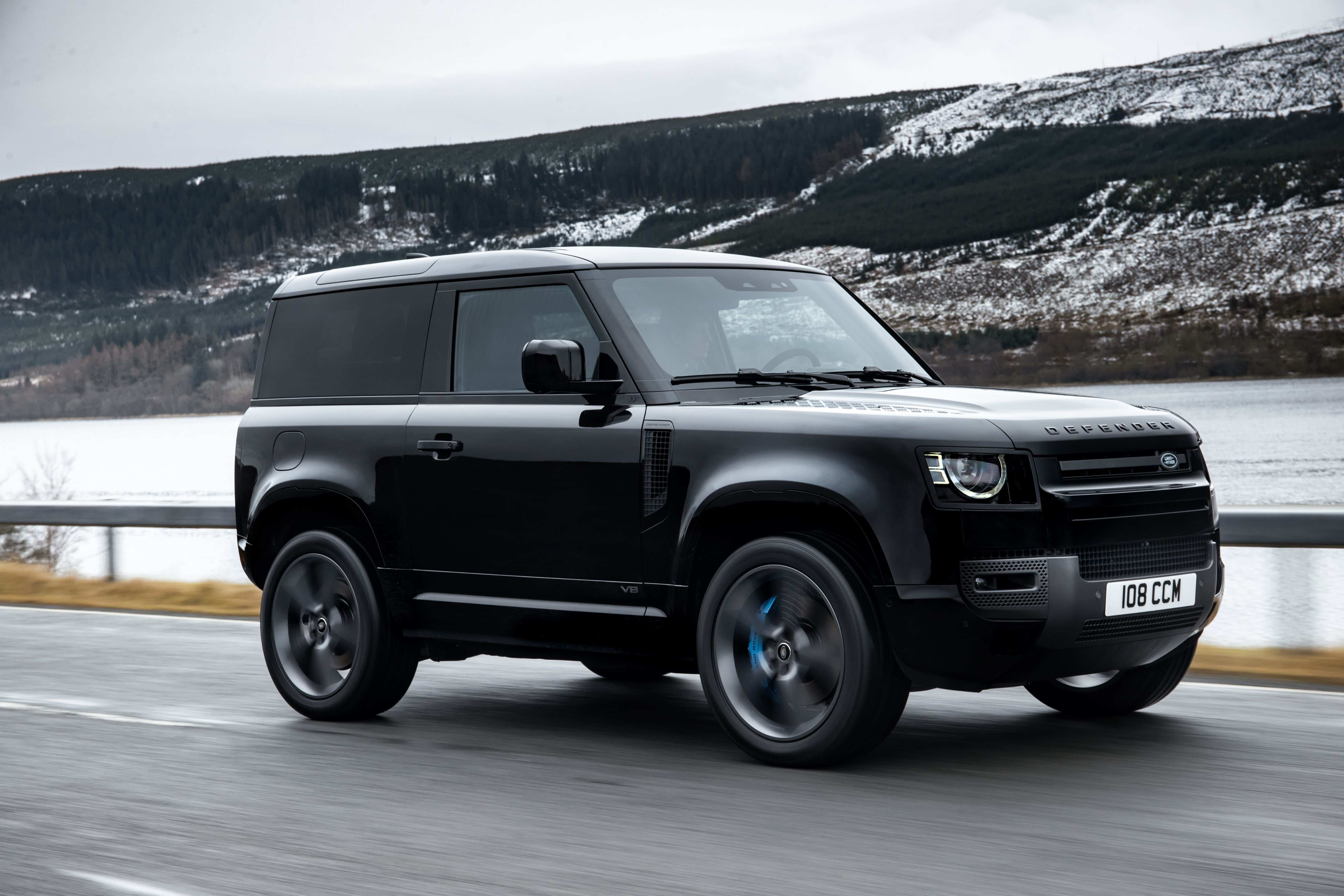 Land Rover Defender front three quarter