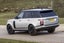 Range Rover (2013-2022) Review: exterior rear three quarter photo of the Range Rover on the road