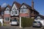 Cars parked on the driveway to prevent catalytic converter theft