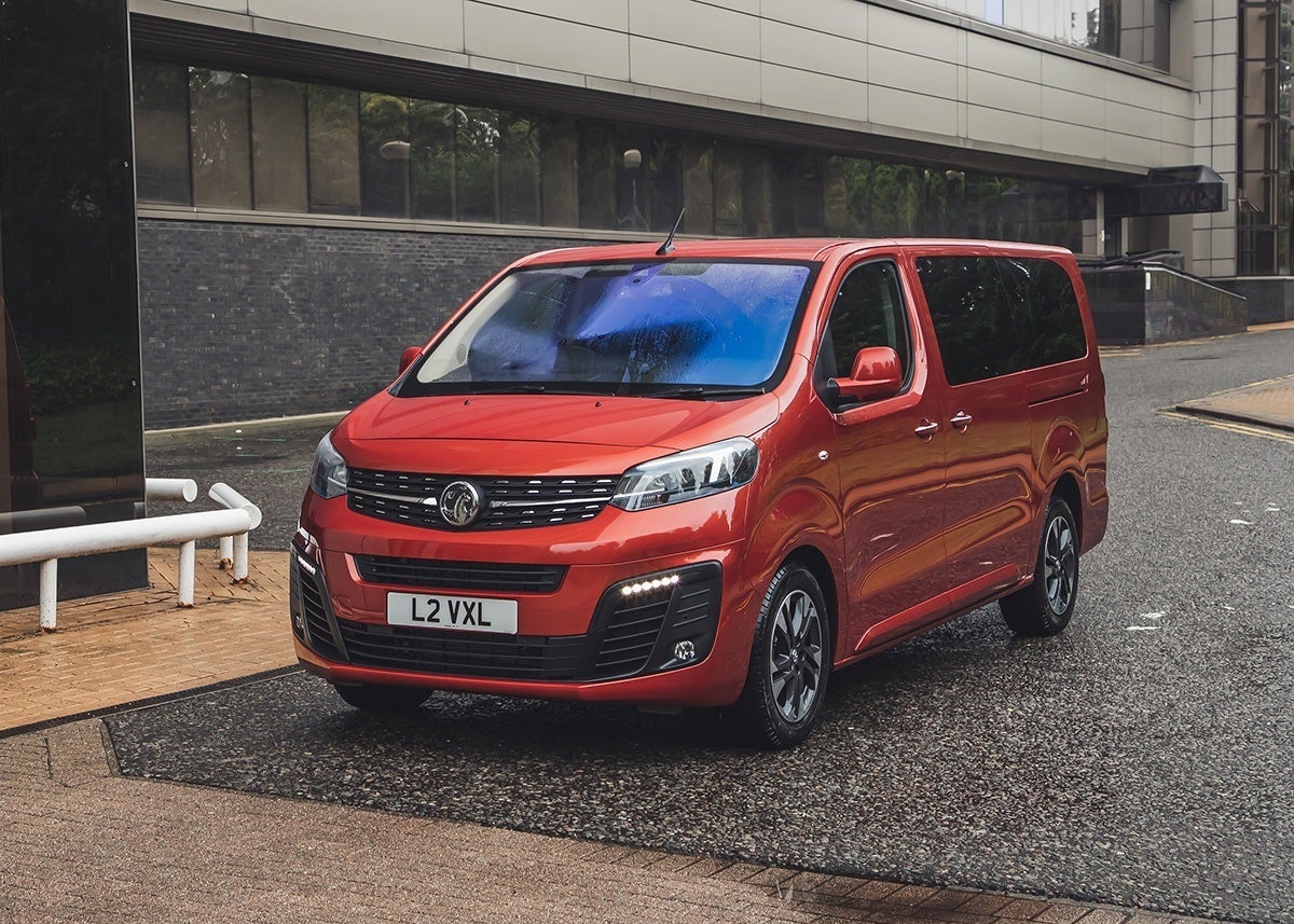 Vauxhall Vivaro Life Review 2023: Front Side View