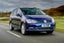 Volkswagen Sharan (2010-2021) Review: exterior front three quarter photo of the Volkswagen Sharan on the road
