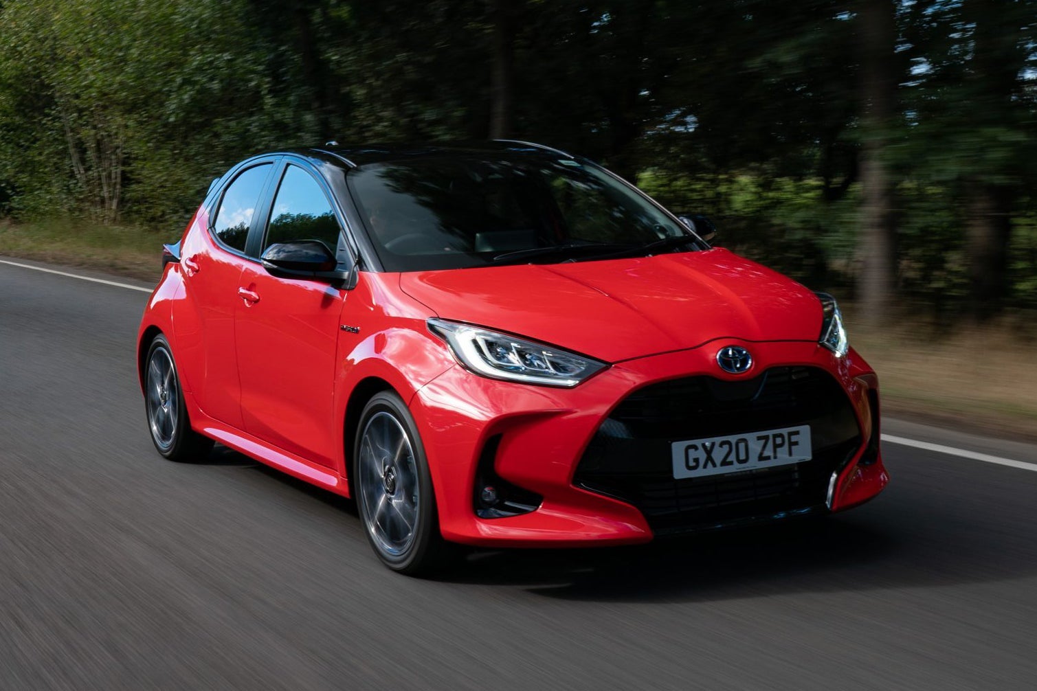 Toyota Yaris Review 2023 front three quarter