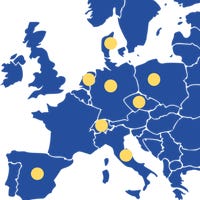 map of stopstorm and consortium partner locations