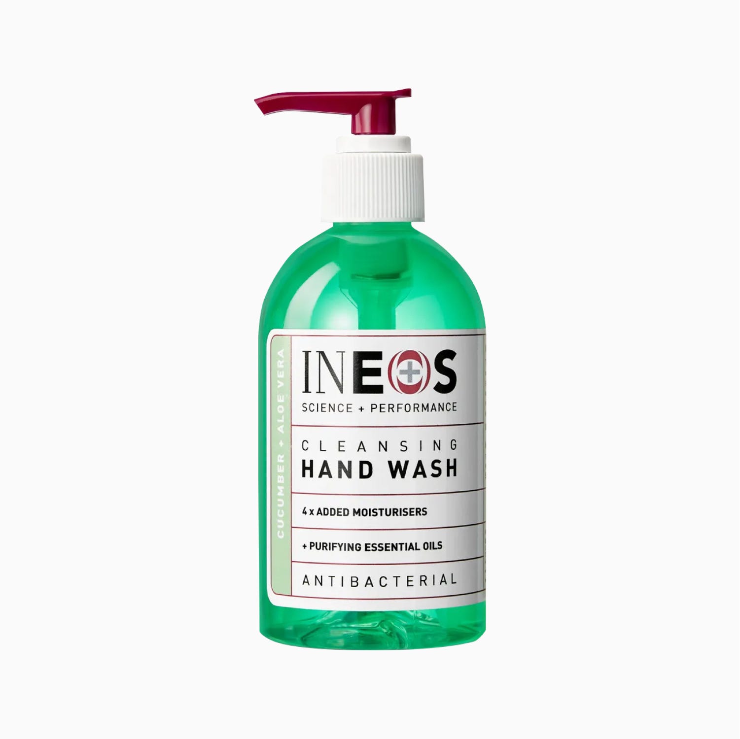 a photo of ineos hygienics cleansing cucumber + aloe vera hand wash