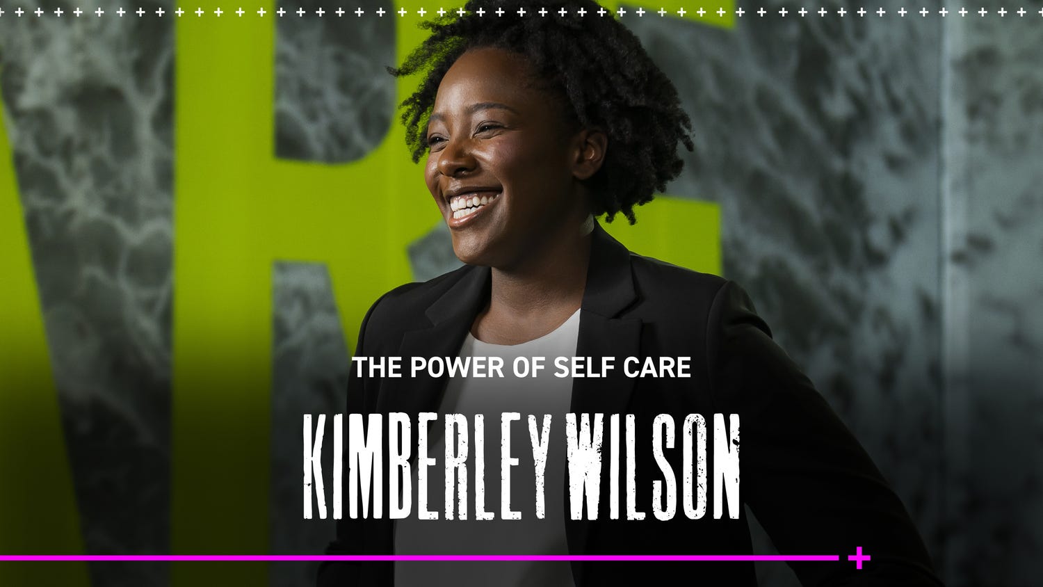 a thumbnail showing kimberley wilson smiling while wearing a suit