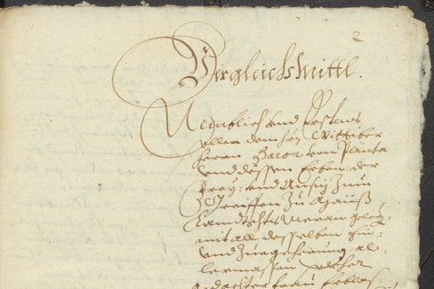 Erbteilung Planta - Khüepach 1661