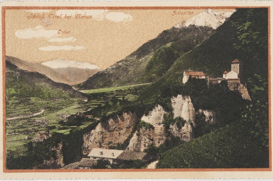 Castel Tirolo ca. 1910 (Collezione Guido Fontanesi, n. 611)