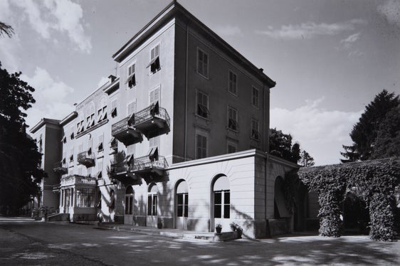 Die „Villa Miralago“ in Riva del Garda, 1952 (Amt für Familie, Frau und Jugend Nr. 437)