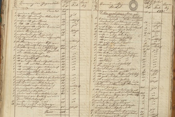 Libro d'archiviazione di Bolzano 1847, fol. 1930v-1931r