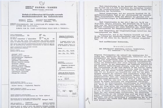 2a) Das Landesbergbauamt war neben dem Bergbau unter Tage auch für Steinbrüche, Gruben und Torfstiche zuständig; es stellte Konzessionen zum Abbau von Sand und Schotter aus. (Amt für industrielle Innovation, Nr. 22)
