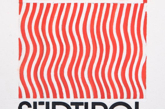 Disegno König Laurin (Hermann Battisti, Bolzano), 1975 (Ufficio commercio, senza segnatura).