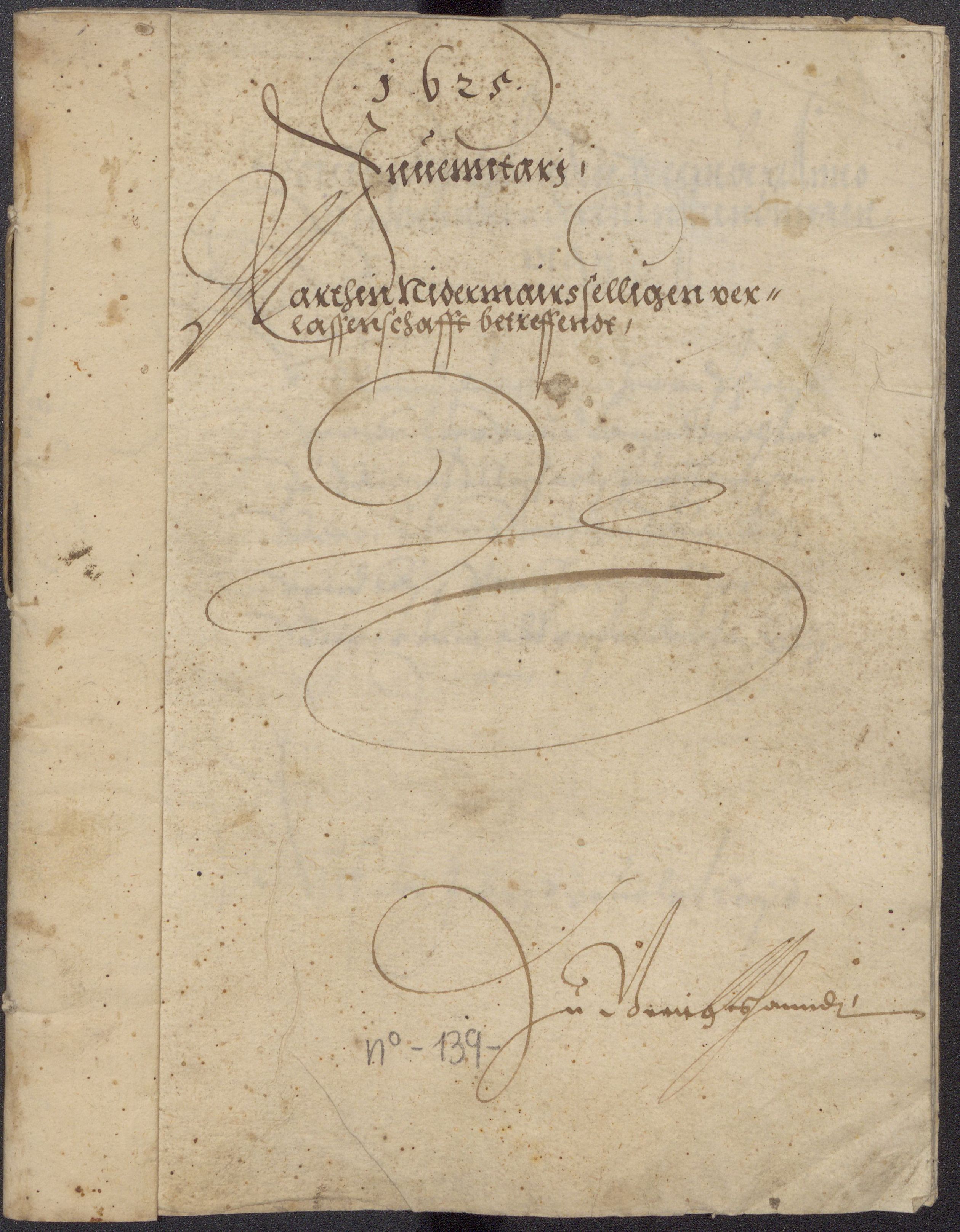 Archivio provinciale di Bolzano, Inventari della Media Val Pusteria, n. 139, titolo