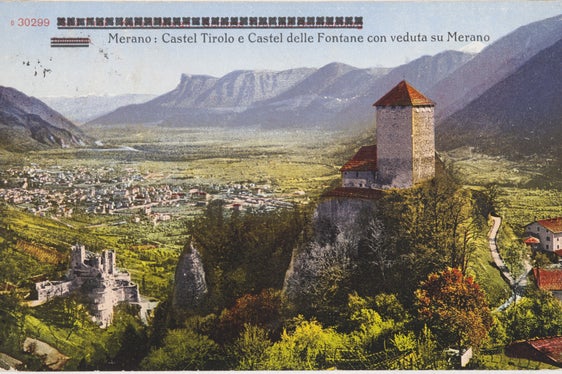 Schlossansicht um 1928 (Sammlung Guido Fontanesi, Nr. 617)