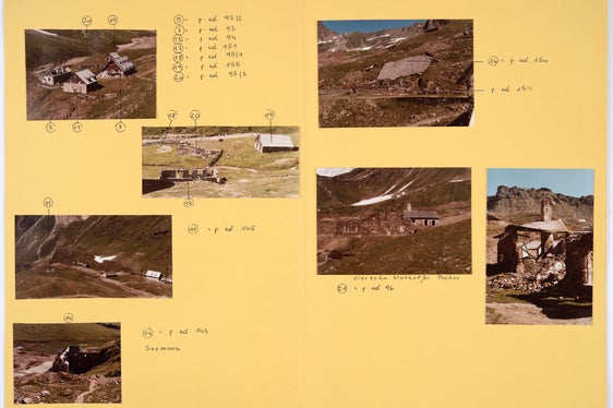 5c) Nel 1985, dopo la chiusura definitiva della miniera di Monteneve, fu eseguito un rilevamento dello stato e della consistenza degli impianti e delle contigue infrastrutture. (Ufficio innovazione industriale, n. 80)