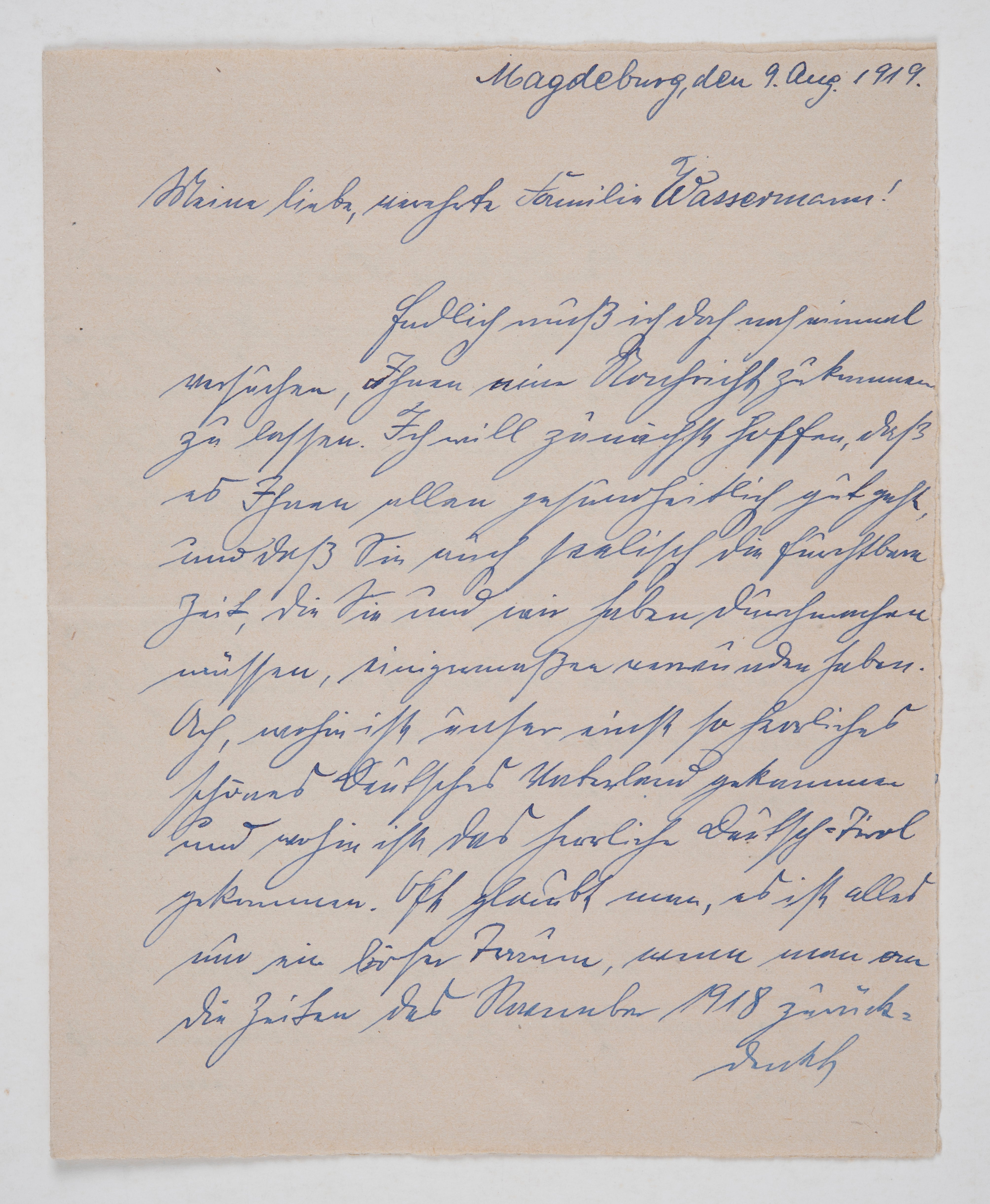 Archivio di famiglia e raccolta Wassermann, n. 95